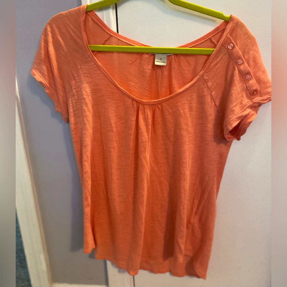 Women's Lucky Brand Orange Top